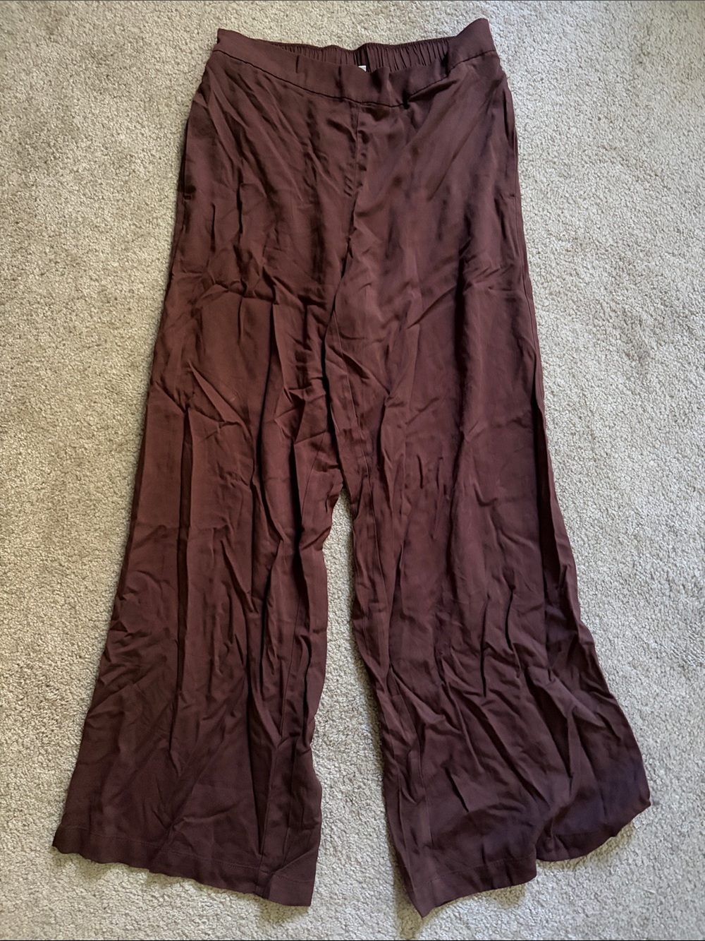 Old Navy Wide-Leg Pants in Plum